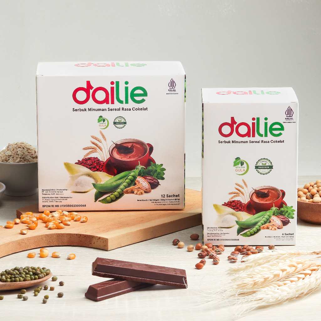 

Dailie Fit Drink, Serbuk Minuman Sereal