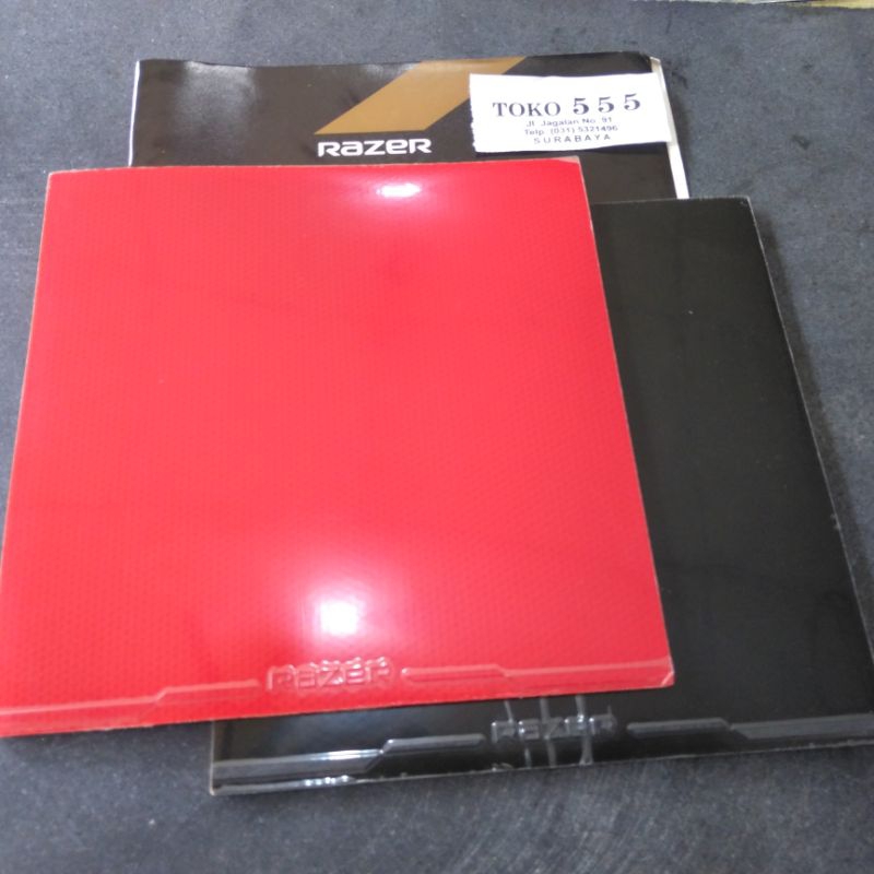 KARET PINGPONG MURAH RAZER ISI 2 / KARET TENIS MEJA MURAH RAZER ISI 2 / KARET BET PINGPONG TENIS MEJ