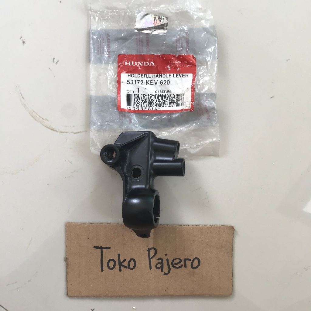 Bracket Braket Dudukan Rumah Handel Kopling Spion Kiri Honda Supra XX V Original AHM 53172-KEV-620