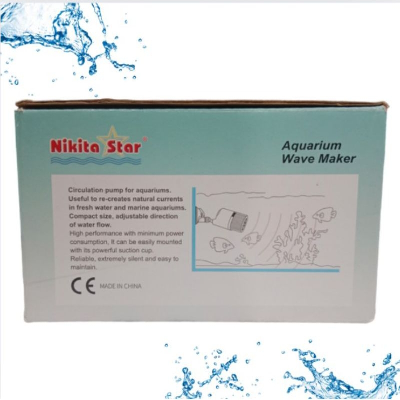 WAVE MAKER NIKITA STAR M 12 POMPA ARUS OMBAK AIR AQUARIUM