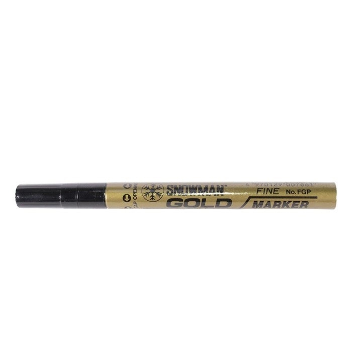 

SPIDOL CAT / PAINT MARKER / SPIDOL KECIL / SPIDOL SNOWMAN GOLD / EMAS FGP / FINE GOLD POINT