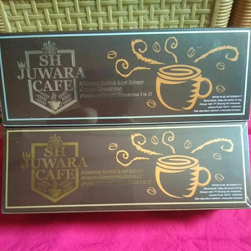 

Kopi JAWARA LINGZI with GANODERMA sudah BPOM