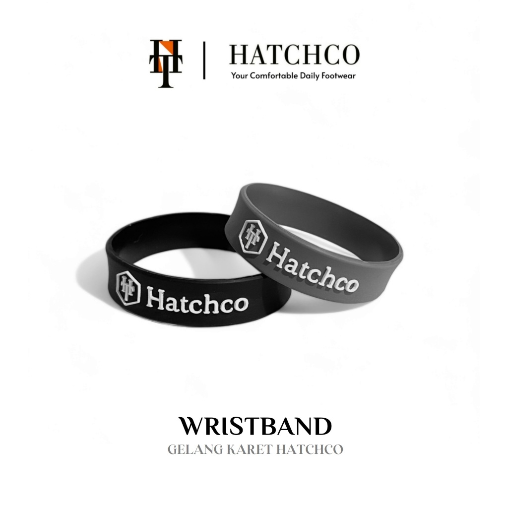 Hatchco Official - Gelang Karet Wristband Rubber Band Gelang Hatchco Gelang Karet Silikon Gelang Pri