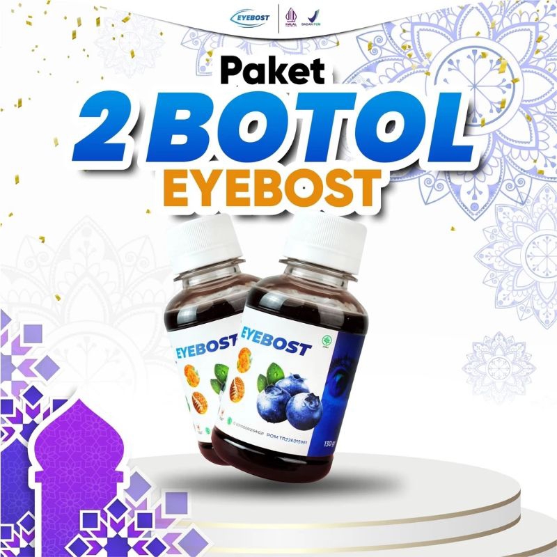 

EYEBOST PAKET 2 BOTOL MADU ASLI HERBAL MENGOBATI MATA MINUS DAN KATARAK HERBAL