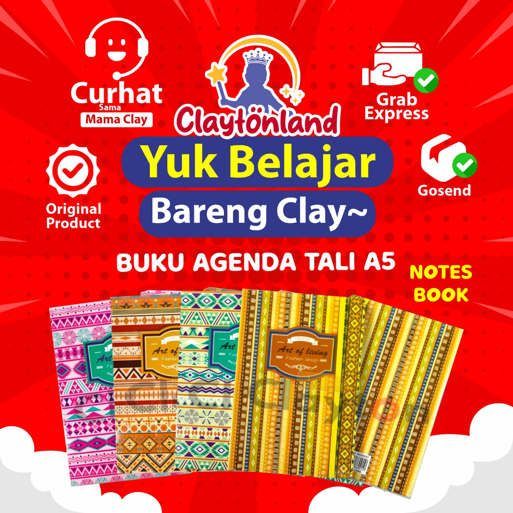 

BUKU AGENDA TALI A5 | NOTES BOOK | BUKU DIARY A5 HARDCOVER