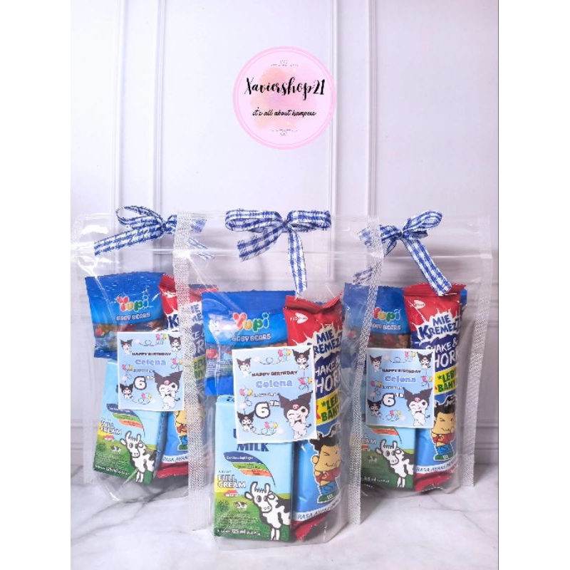 

READY! Hampers Snack Mini Tema Biru