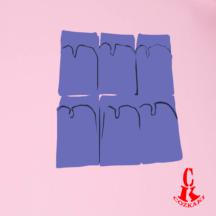 [6 PASANG] MUSLIMAH SOCKS/ KAOS KAKI JEMPOL/ KAOS KAKI 2 JARI WARNA BIRU