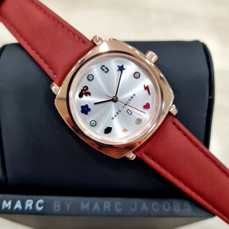 JAM TANGAN WANITA MARC JACOB MJ 1598 ORIGINAL BM FULLSET BOX ORI