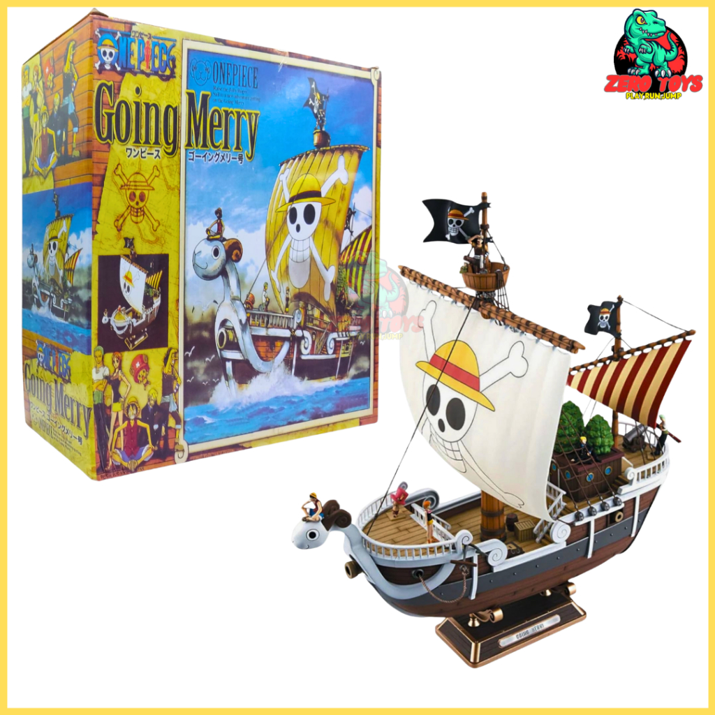 Action Figure Kapal One Piece Thousand Sunny Go Koleksi Pajangan