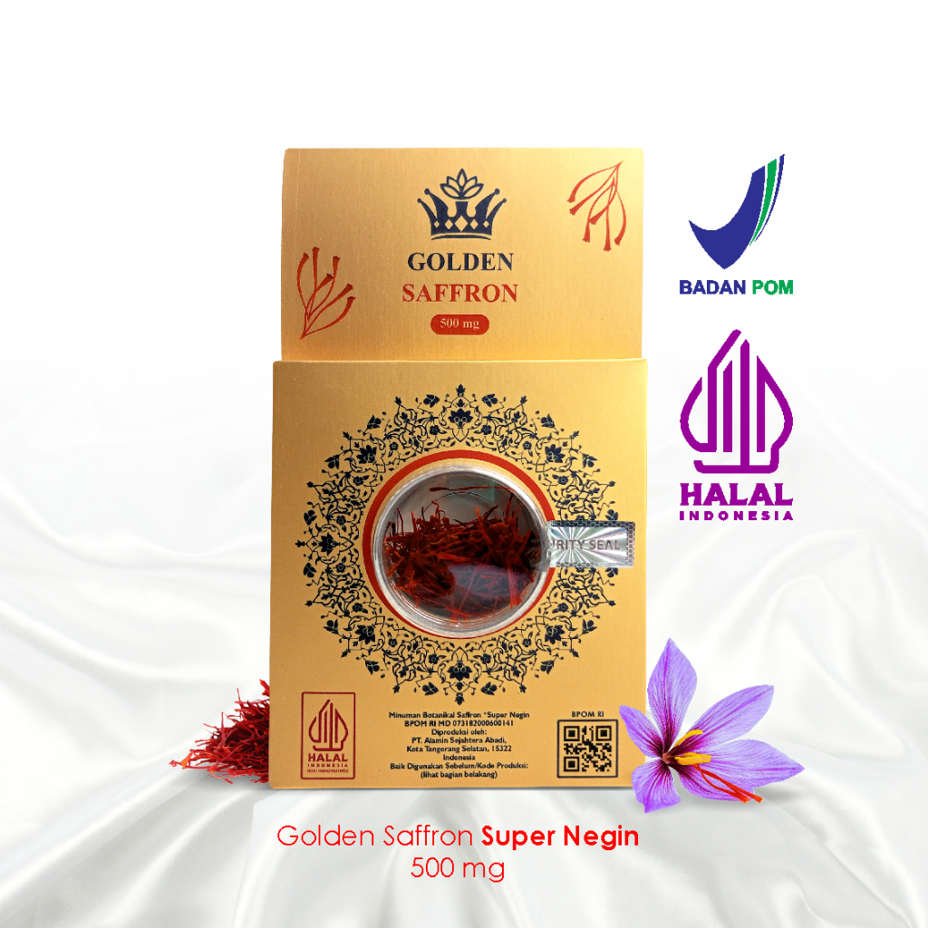 

PROMO! Saffron Super Negin (Finest Quality A++) 0,5 Gram Golden Saffron 100% Original