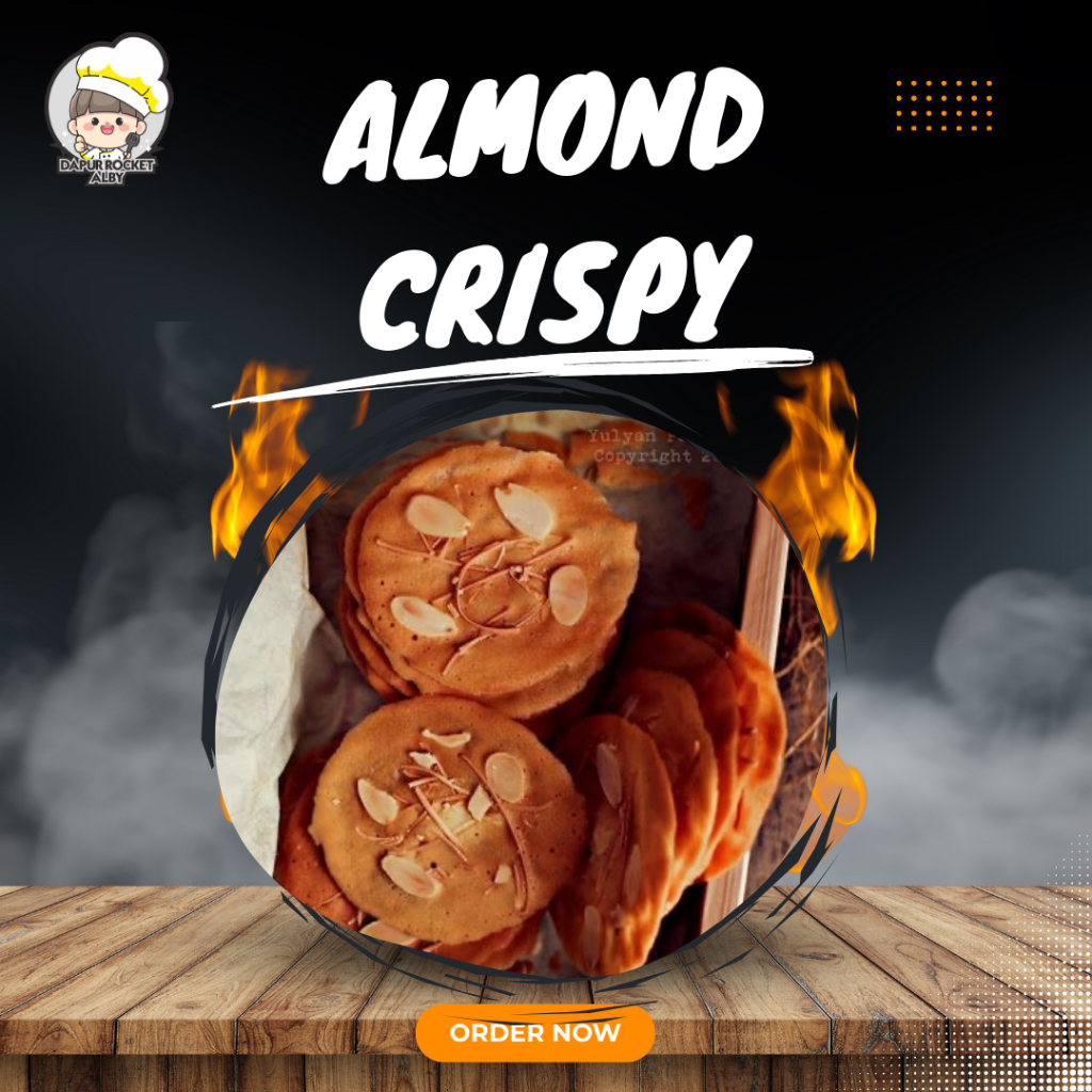 

Almond crispy