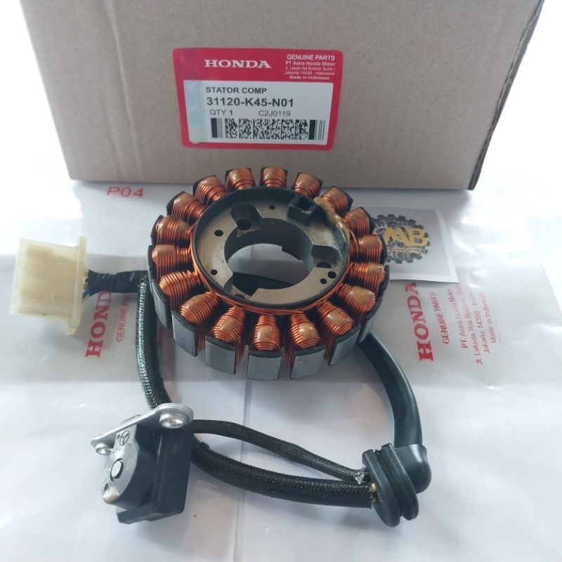 Spool Spol Sepul Spul Stator Comp Honda Motor CBR150R K45-N01