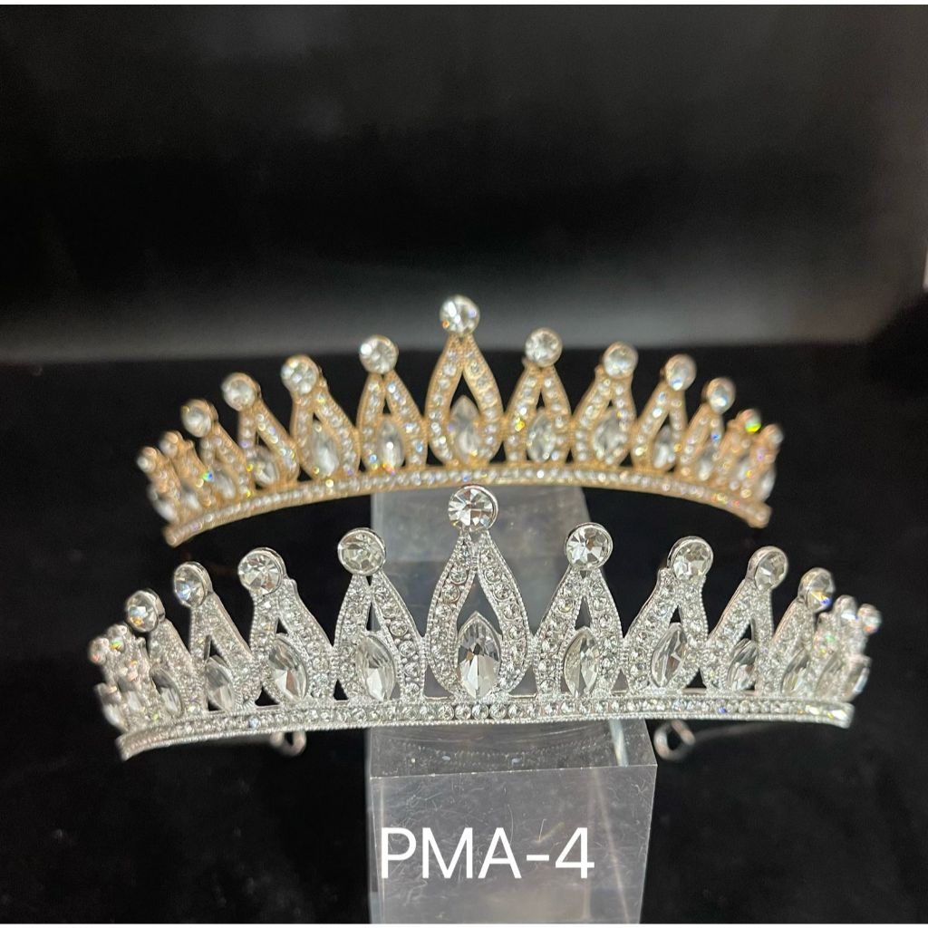 Mahkota Luna - Mahkota Simpel Wisuda Pengantin - Hiasan Hijab / Aksesories Rambut / Kepala - Mahkota