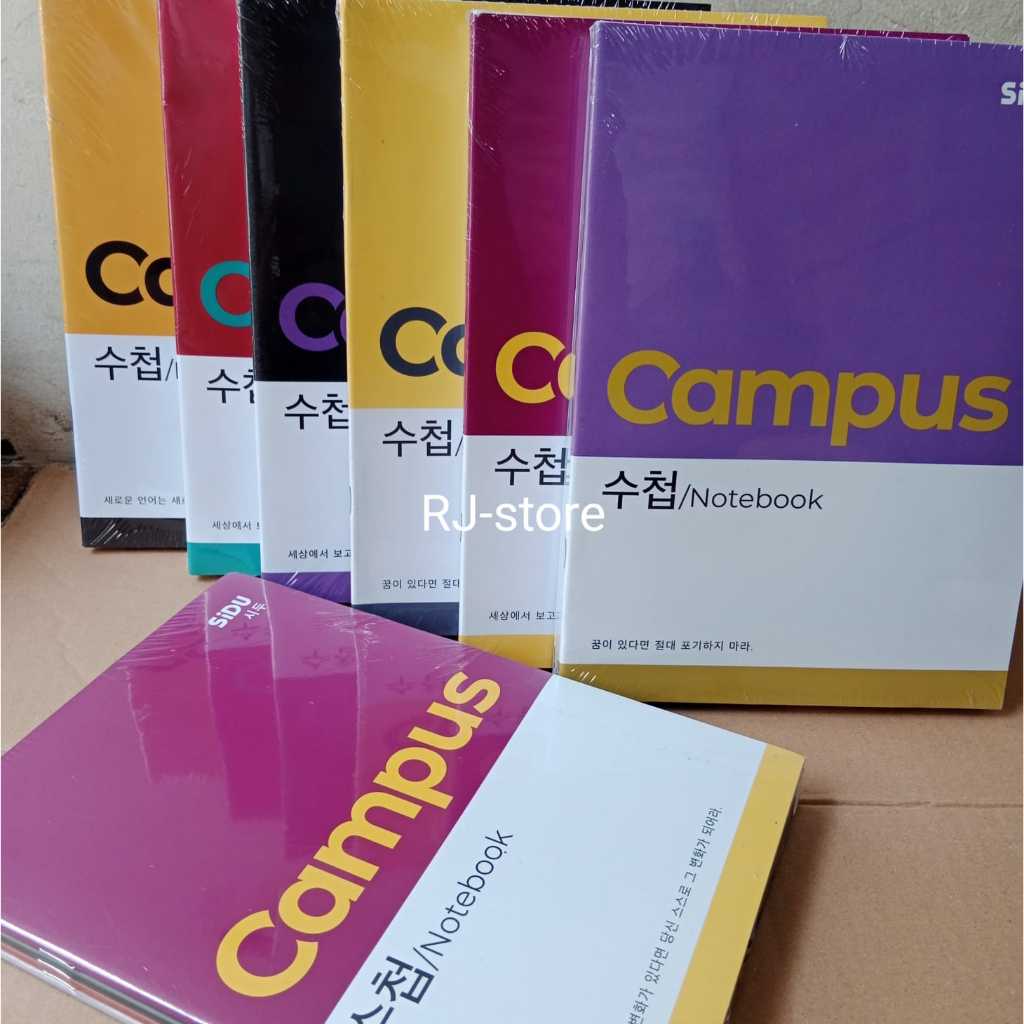 

Promo Buku tulis sidu campus 42 lembar ukuran boxy / buku notebook isi 5 pcs buku