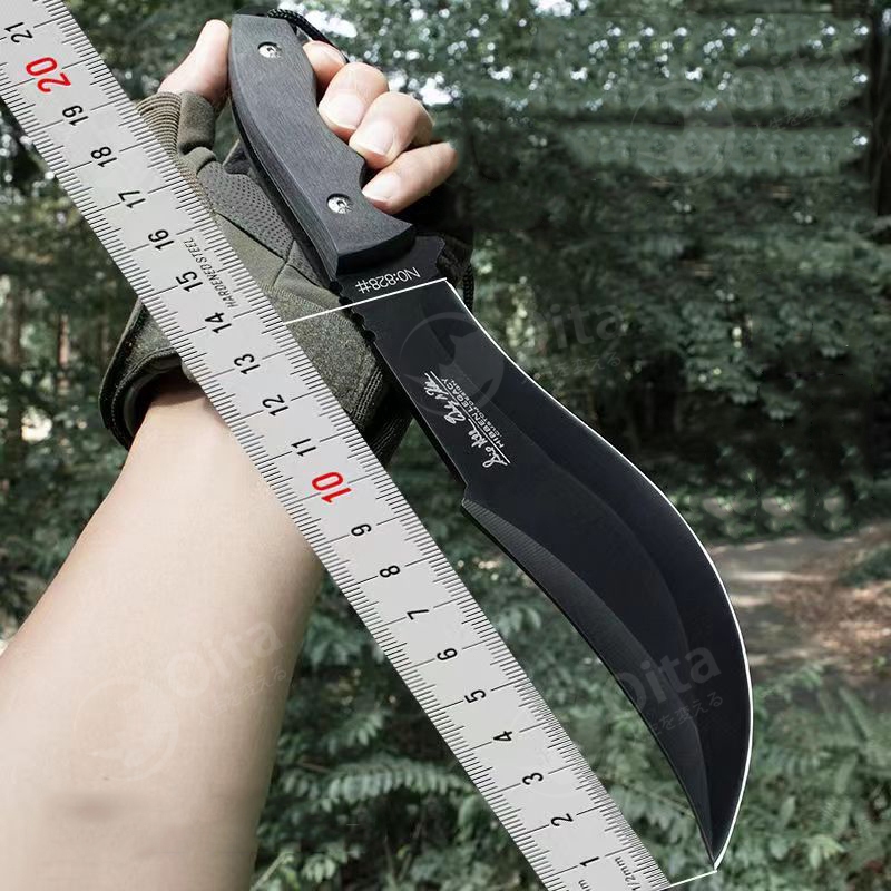 ID OITA PISAU KUKRI PISAU SELAM PISAU GUNUNG PISAU RAMBO PISAU BERBURU HUNTING SURVIVAL WITH SARUNG
