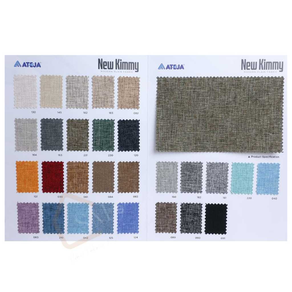 New Kimmy - Kain Ateja/Kain Sofa/Kain Kanvas/Sofa Minimalis/Sofa Retro/Bahan Sofa