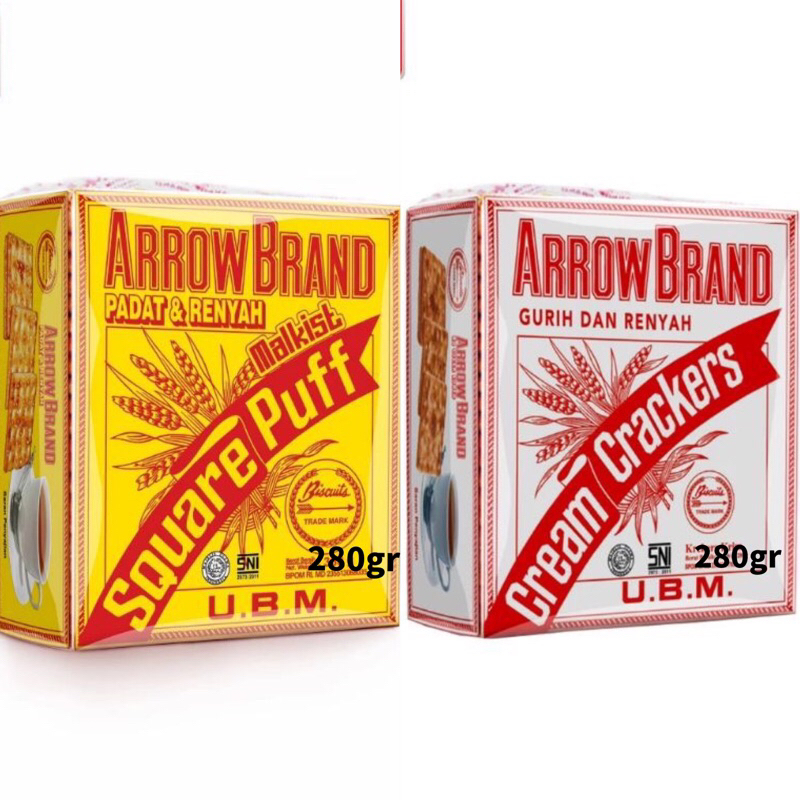 

UBM BISKUIT ARROW BRAND 280gr