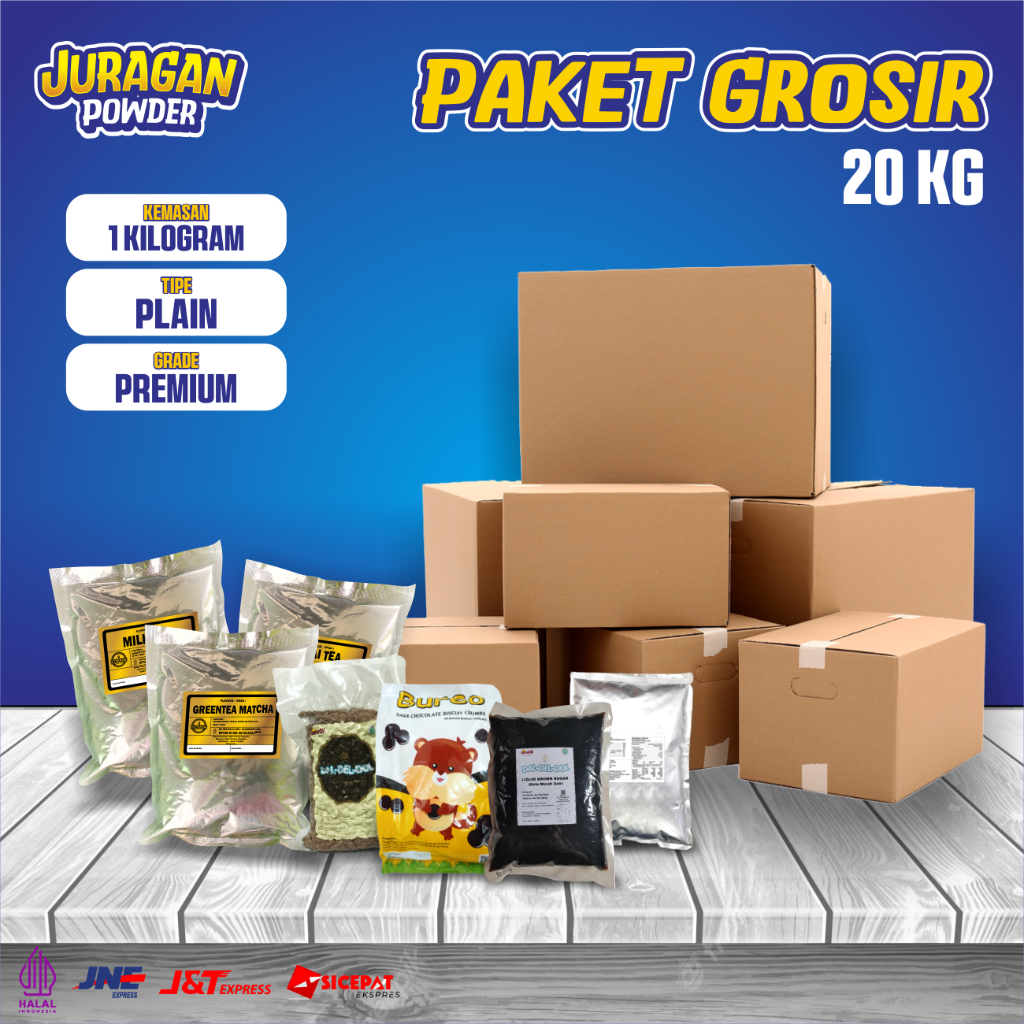 

PAKET GROSIR BUBUK MINUMAN 20 KG / PAKET GROSIR SERBUK MINUMAN / PAKET USAHA GROSIR BUBUK MINUMAN / PAKET USAHA BUBUK MINUMAN / PAKET USAHA GROSIR BAHAN MINUMAN / PAKET GROSIR BAHAN MINUMAN