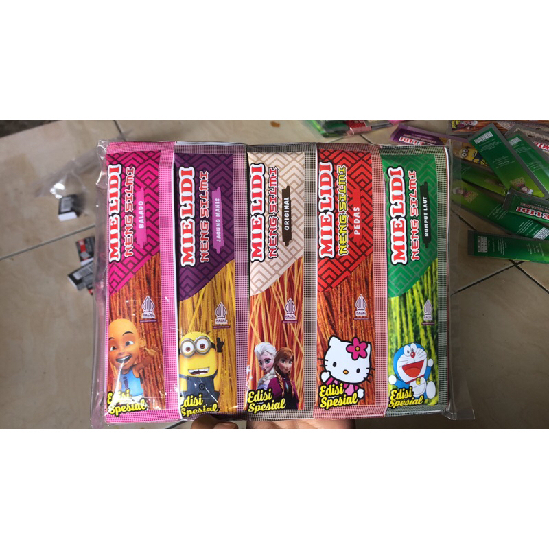 

MIE LIDI KARAKTER VIRAL isi 25pcs MIX