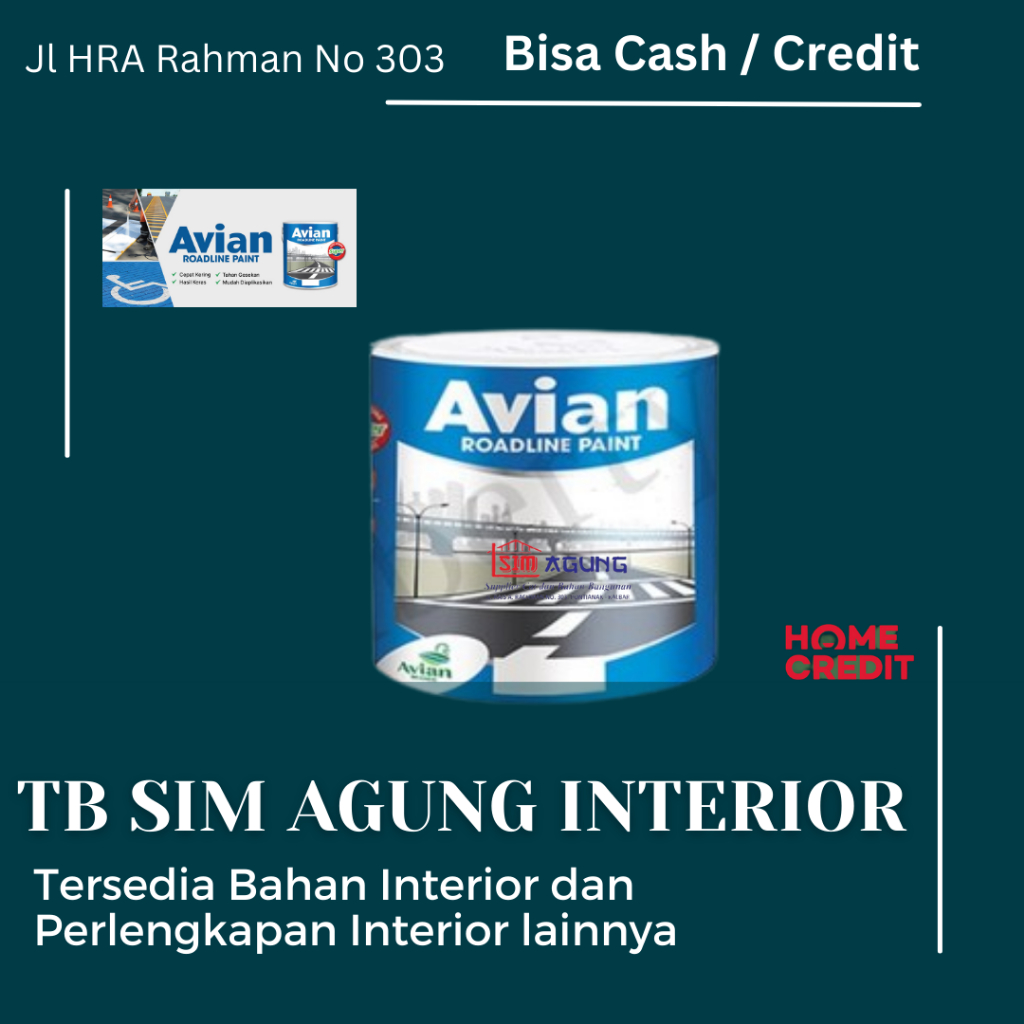 Avian Roadline Paint 5 Kg