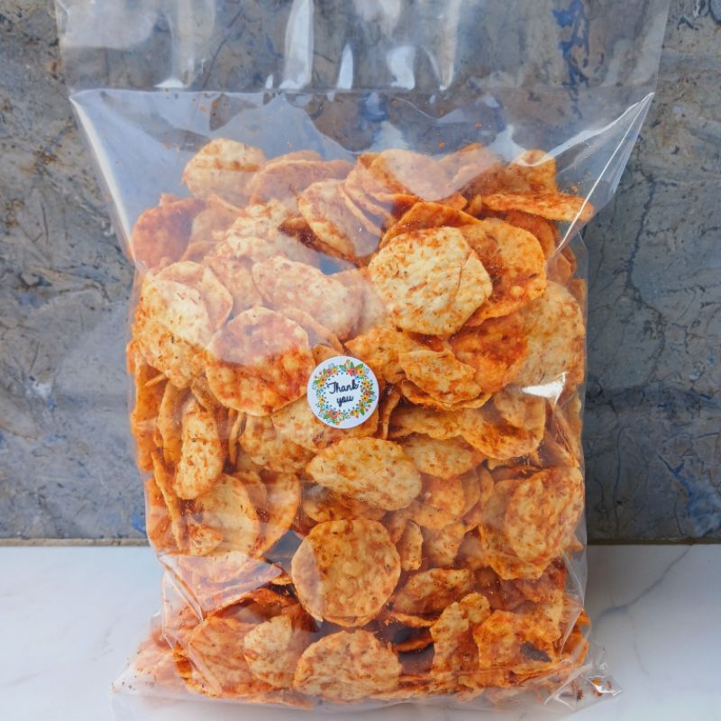 

OPAK SERUNDENG 500 GRAM/ SNACK KILOAN/ SNACK PEDAS VIRAL