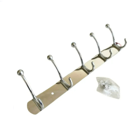 Gantungan Baju Stainles 5 kait - Kapstok Stainles - Gantungan Baju 5 kait - Hanger Baju Stainles Bag