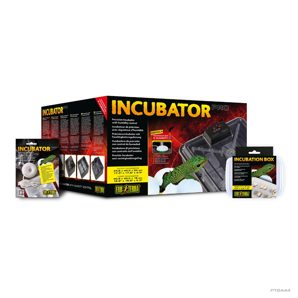 Exoterra Incubator PRO - Inkubator Telur Reptil Kura Gecko Iguana Ular