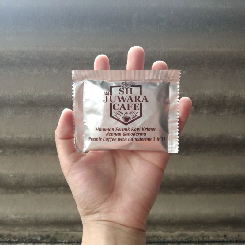 

KOPI 5 SACHET LINGZHI GANODERMA SH JUWARA/KOPI SACHET INSTAN SH JUWARA/KOPI SACHET INSTAN PAHIT/MINUMAN HERBAL