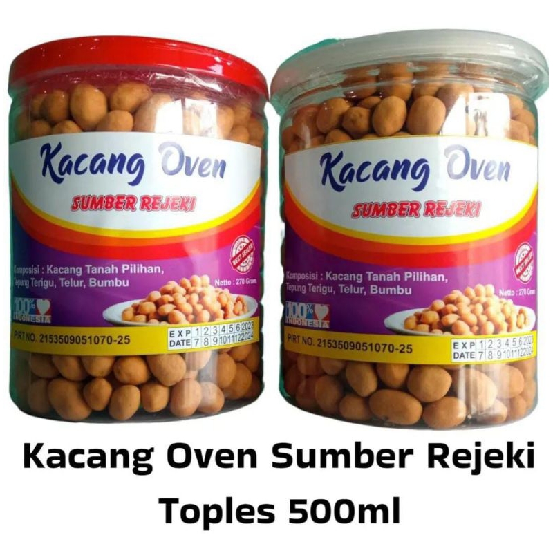 

KACANG OVEN 500ml
