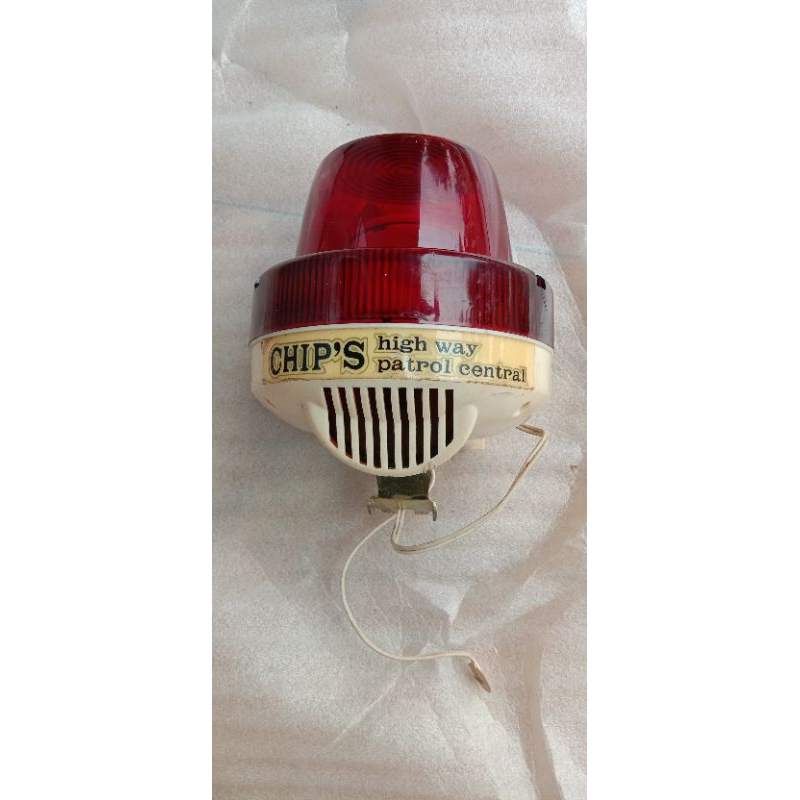 sirine lampu sirine klakson sirine Chips sepeda jadul lawas vintage NOS