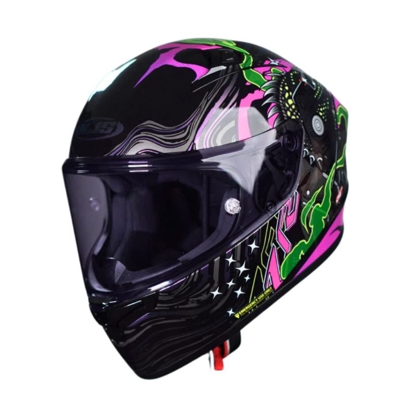 NJS Chameleon Full Face Helmet ZX 1R GT BRAND NEW IN BOX LOCAL PRODUCT