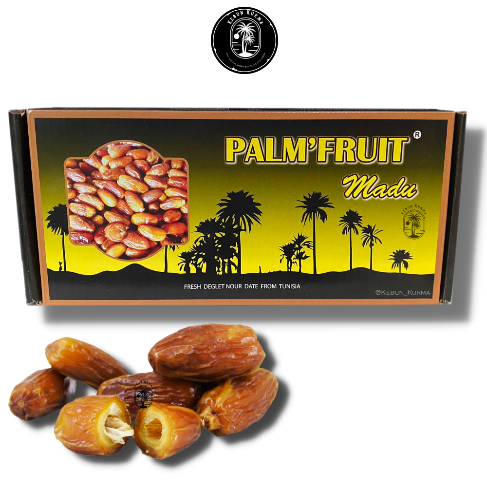 

Kurma Tunisia Madu[500gr] | Kurma MADU Palm'Frutt Premium Quality [DUS PALM'FRUTT]