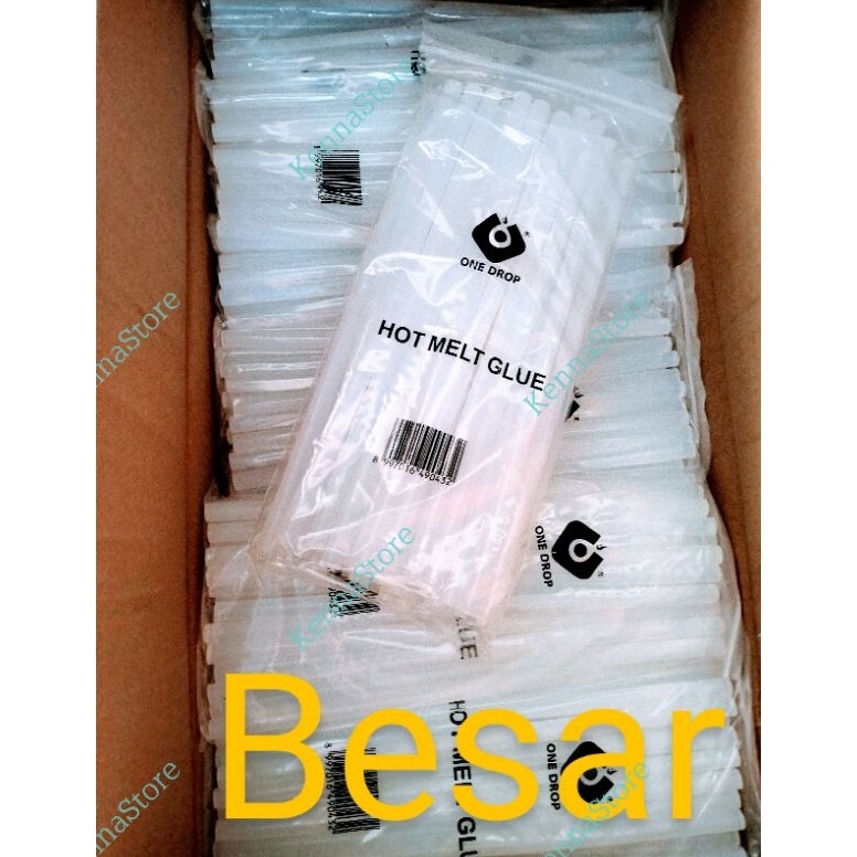 

KODE U5H5 Lem Bakar Hot Melt Glue Glue Stick merk One Drop ukuran BESAR