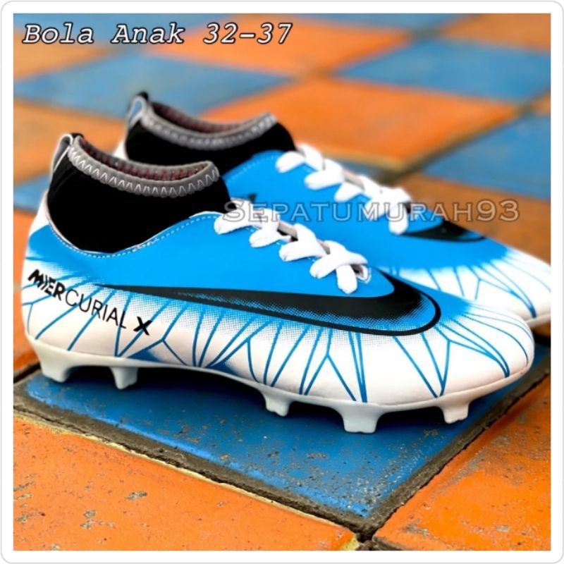 sepatu sepakbola / sepatu bola nk anak bisa bayar ditempat ( COD ) ukuran 33 34 35 36 37 SD SMP UMUR