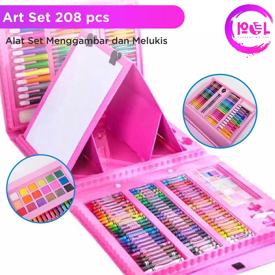 

POL COD Crayon Set 15 28 pcs Pensil Warna Alat Tulis Krayon Mewarnai ART L3P8