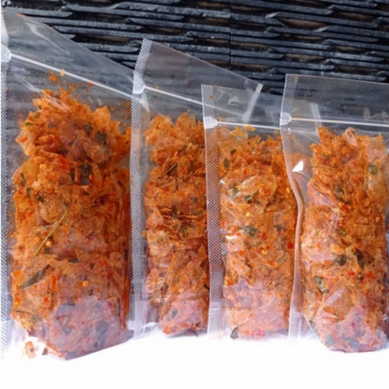 

kripikkacapedasdaunjeruk250gram