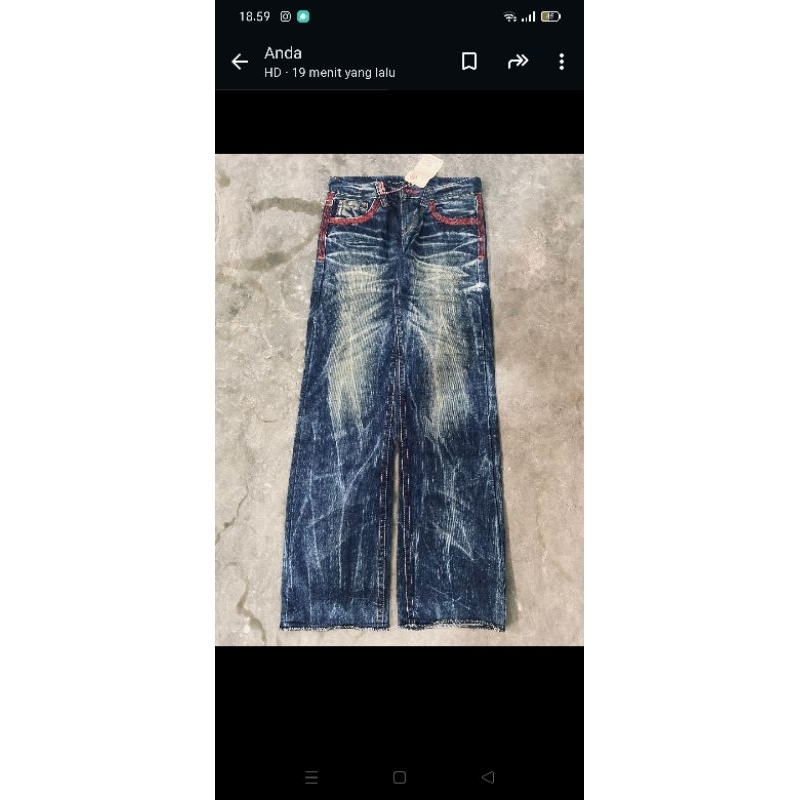 jeans petir feding