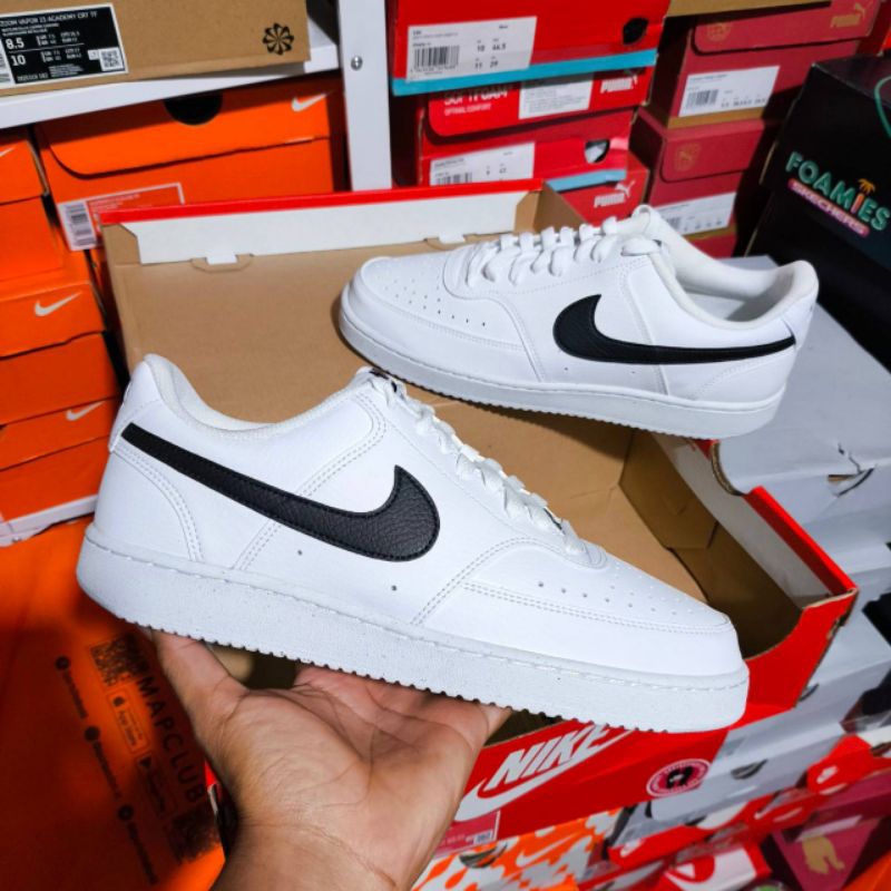 NIKE COURT VISION WHITE/BLACK