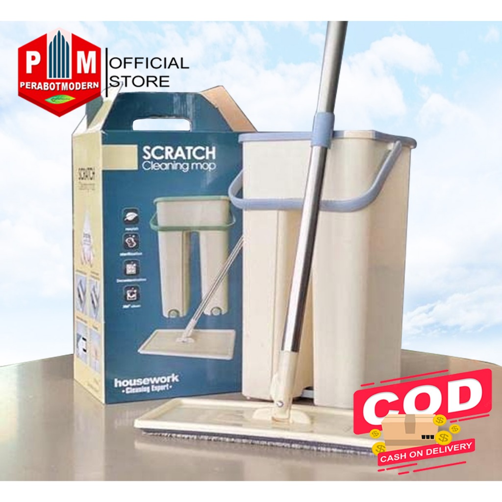 Alat Pel Lantai Super Flap Mop MAGIC MOP / Scratch Cleaning Mop / Magic Mop