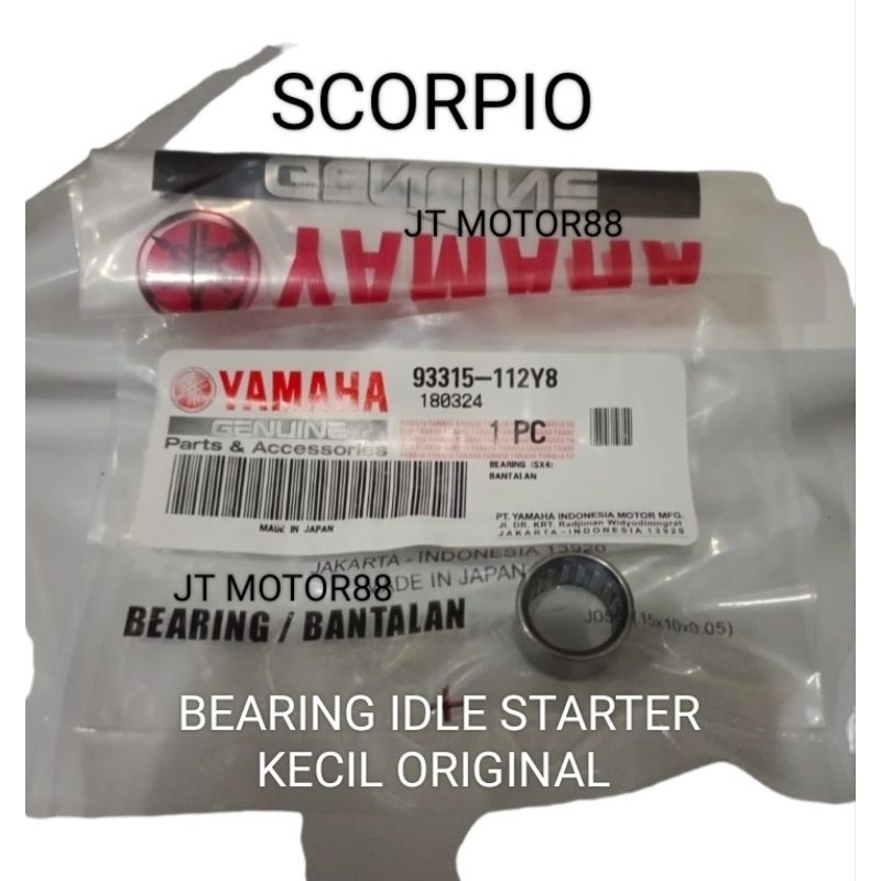 BEARING LAHAR IDLE STARTER SCORPIO ORIGINAL 93315 112Y8