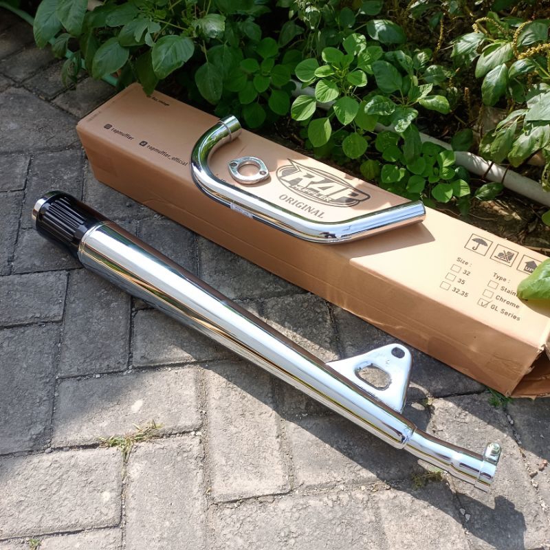 Knalpot GL Max GL Pro NEOTECH Series Knalpot Honda GL Original Rap Muffler