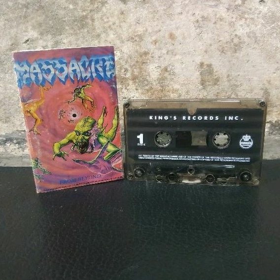 Cassette Tape Massacre - From Beyond VG Indo Pressing Cassette Metal