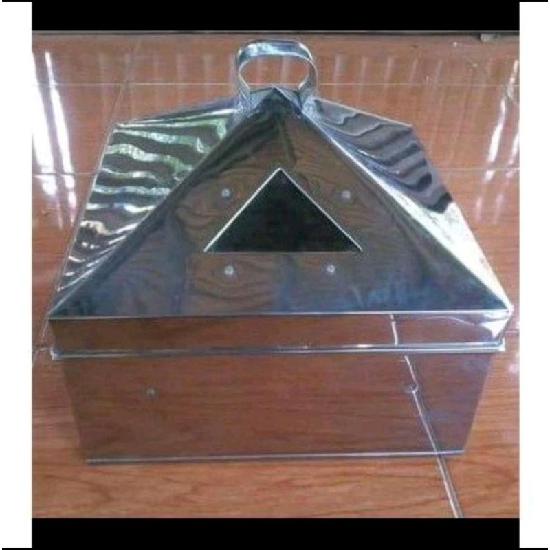 Klakat Kukusan Steamer Kotak Susun 2 Stainless Uk 35 40 45 Dandang