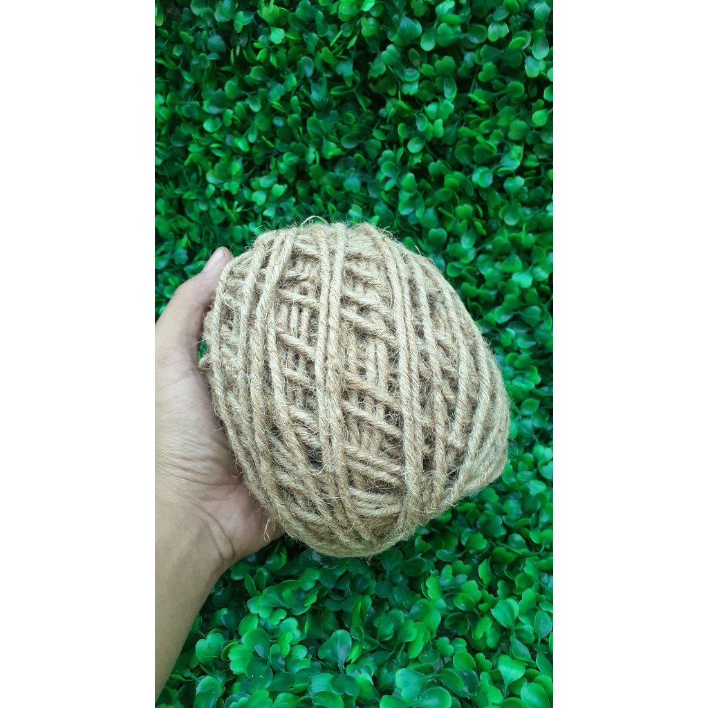 

Tali goni 3mm/4mm/5mm/6mm/8mm/tali garukan kucing/tali rami/Tali Tambang/Karung Goni/Tali Serat goni