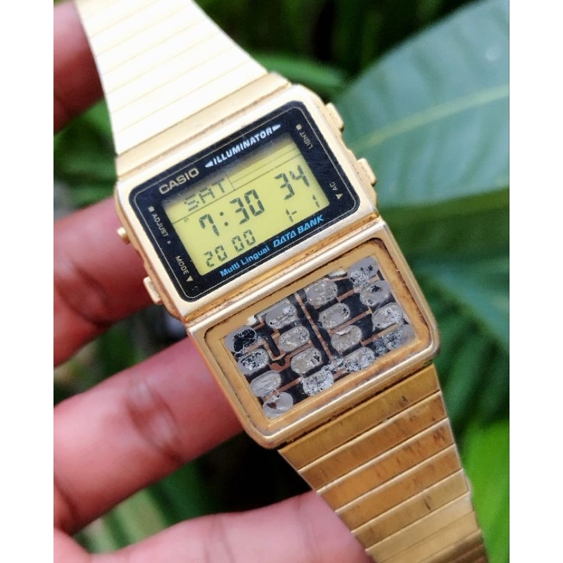 jam tangan Casio dbc 611g data bank.casio vintage watch.casio dbc