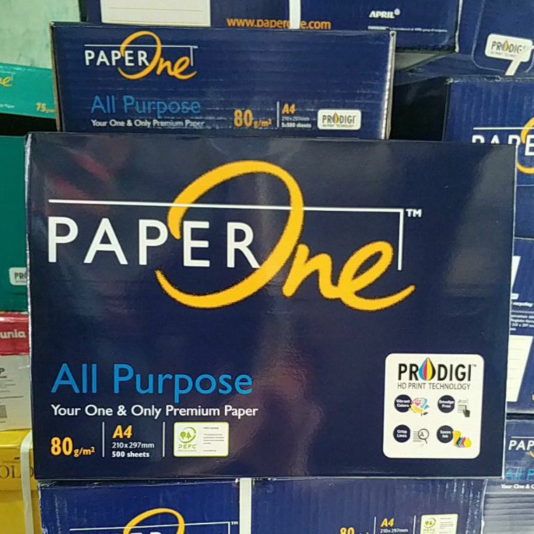 

KERTAS A4 8 GRAM PAPER ONE ART H9L5