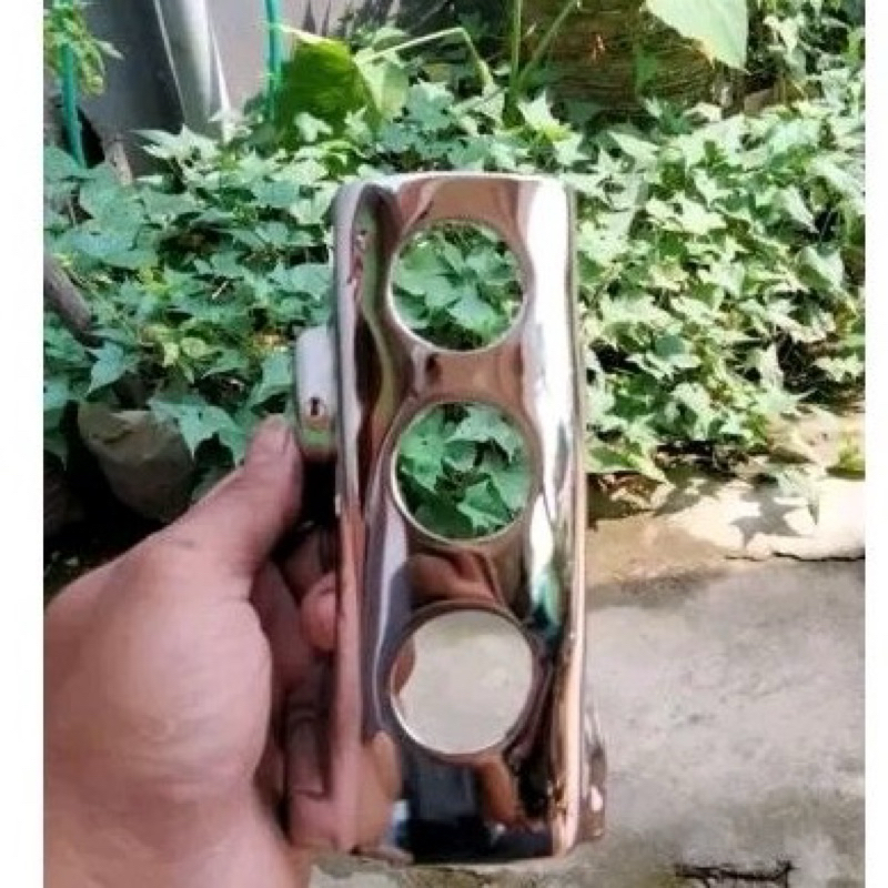 pangkon mesin dudukan mesin megapro gl chrome crom krom