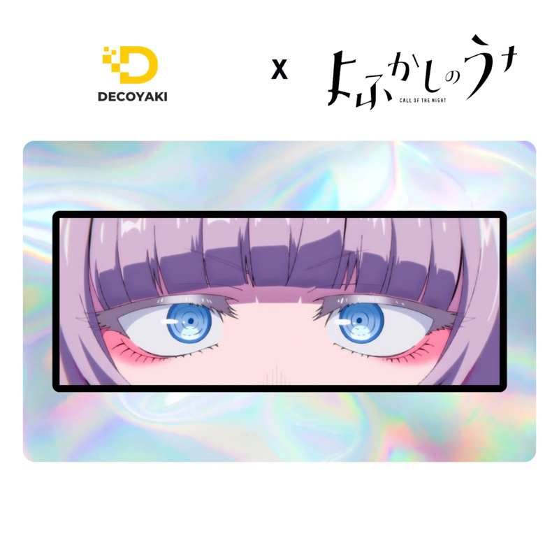 

Sticker Slap Hologram Nazuma Nanakusa Call of the Night, Stiker Nazuma Nanakusa Hologram