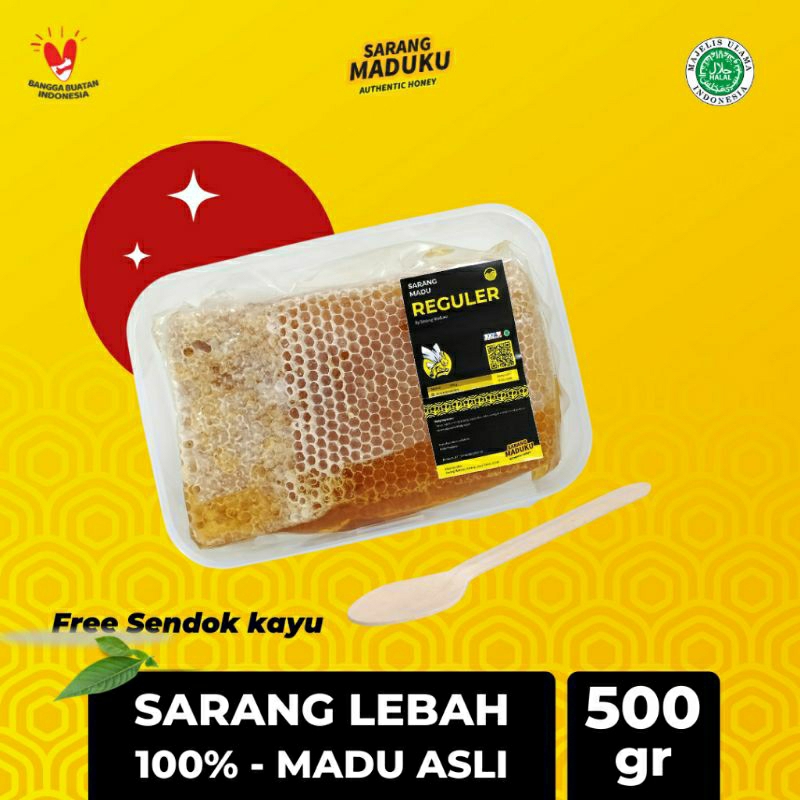 

500 Gram // SARANG LEBAH MADU MURNI