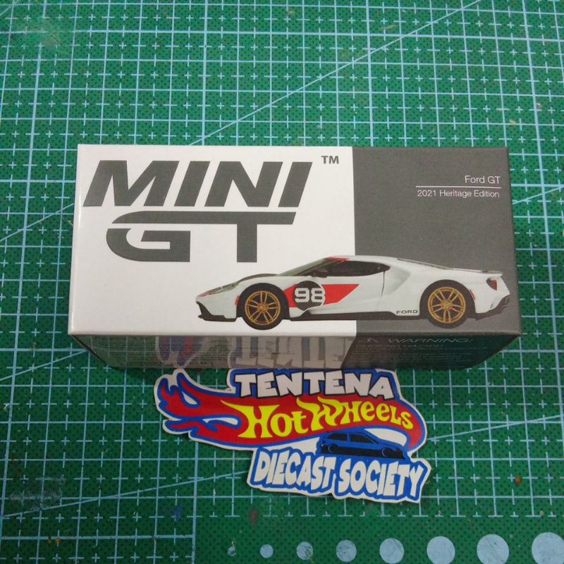 MINI GT - FORD GT 2021 HERITAGE EDITION